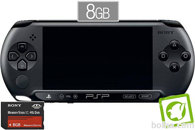 Rabljeno: PSP E1004 Street 8GB črn + CFW 6.61 PRO + PSP igra + 1...
