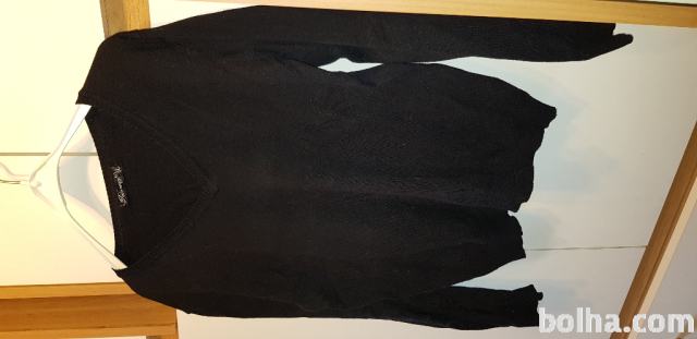 Moški pulover črne barve