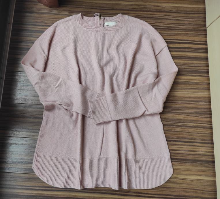 Ženski roza pulover M