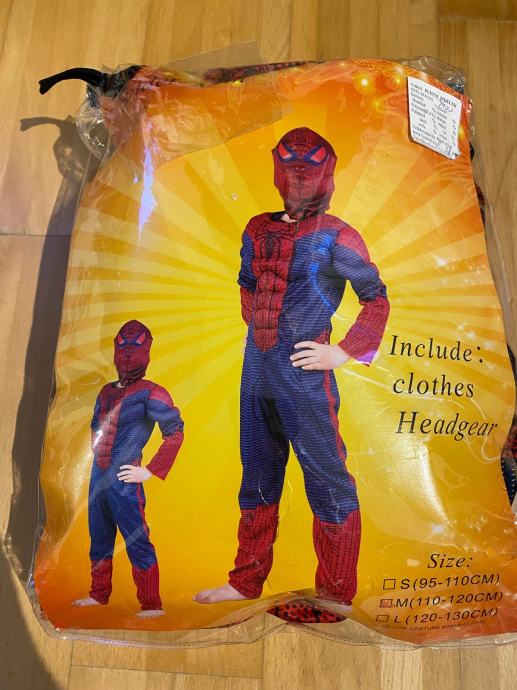 Kostum za fanta - Spiderman (110-120cm)