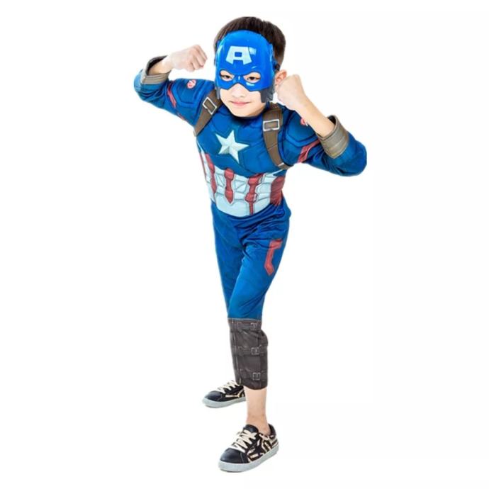 Pustni kostum Captain America Stotnik Amerika otroški kostumi za pusta