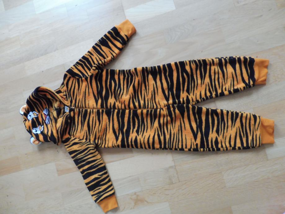 Pustni kostum tiger, 2 - 4 leta (98-104)