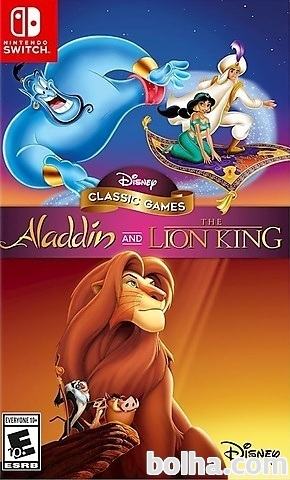 Disney Classic Games Aladdin and The Lion King (Nintendo Switch)