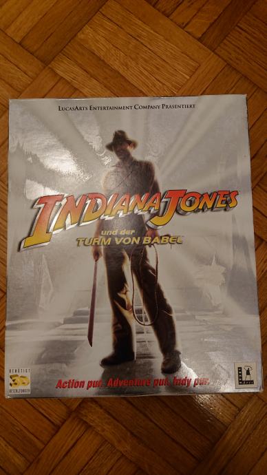 Indiana Jones igra pc big box