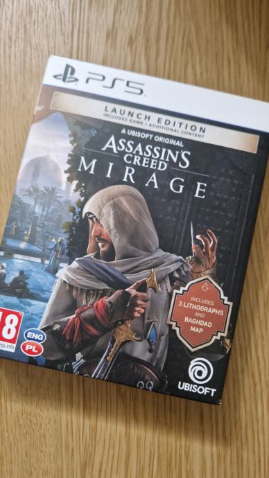 Assassin's creed mirage launch edition playstation 5