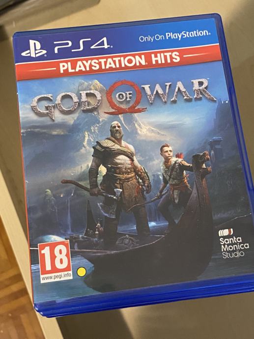 GOD OF WAR  ZA PLAYSTATION 4 PS4