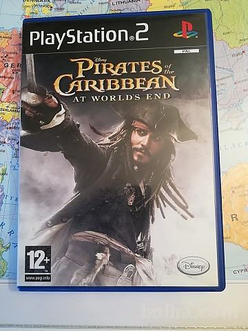 Original Igra za PS2 - PIRATES OF THE CARIBBEAN - AT WORLD`S
