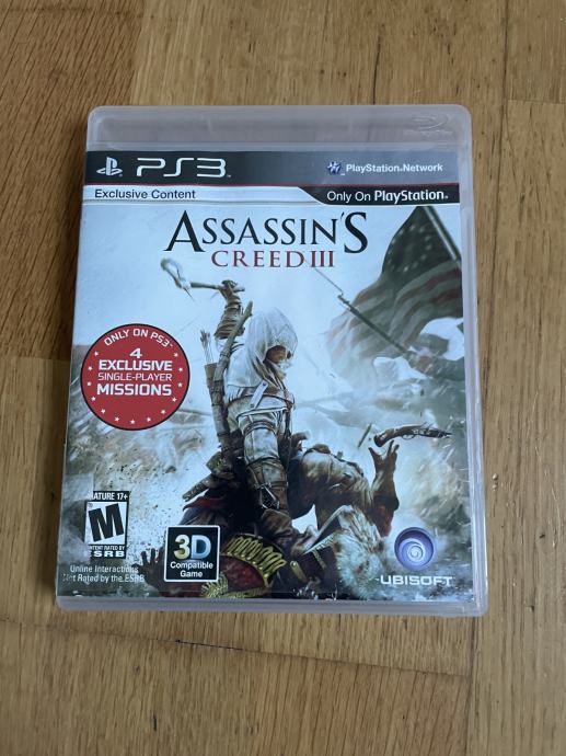 Playstation 3 igra Assasin's Creed III