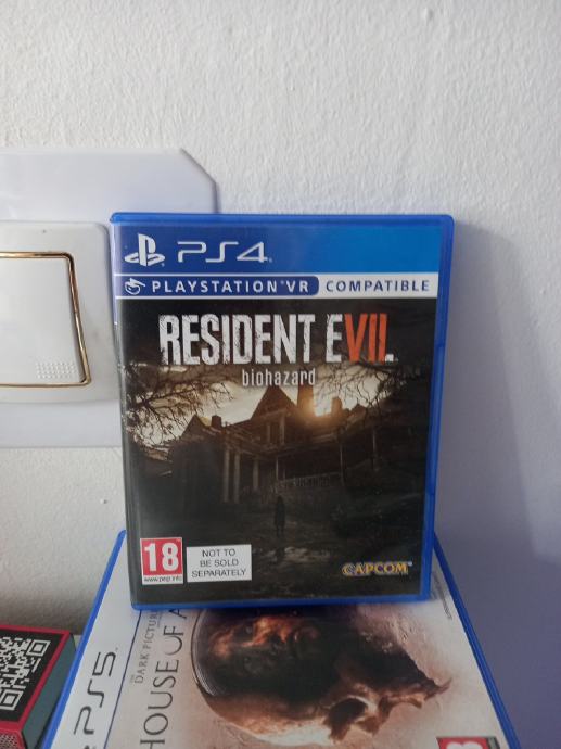 resident evil 7 ps4,ps5