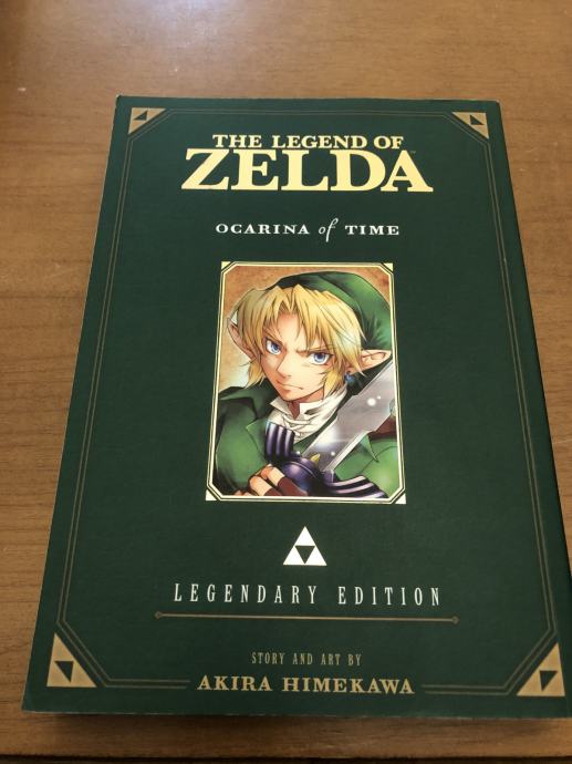 Manga (strip) Legend of Zelda, ocarina of time
