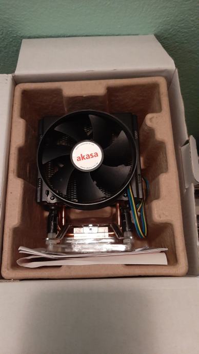 Ventirad Akasa 965 - Noir - Ventilateur 92 Mm 600 RPM - Socket LGA 775