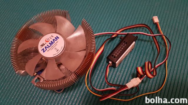 Zalman ventilator za CPU CNPS 7500 LED z regulatorjem