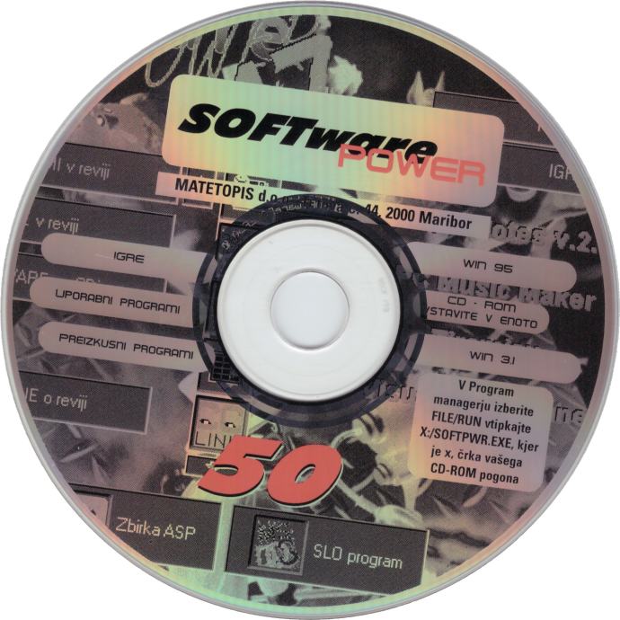 KUPIM SW Software Power revijo in CD številka 50