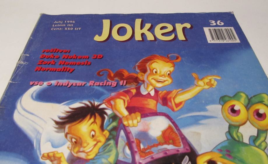 Revija Joker št. 36 (Julij 1996)