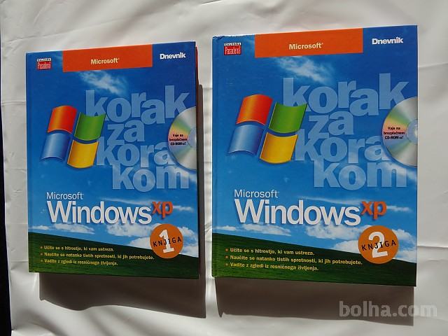 Korak za korakom Windows xp 1. in 2. knjiga