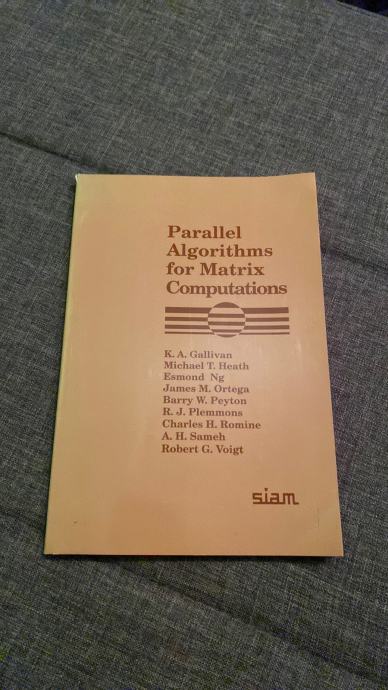 Parallel Algorithms for matrix computations