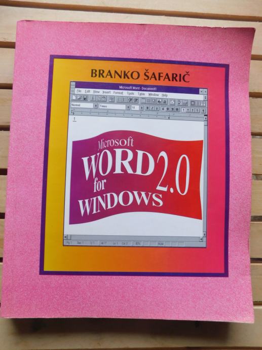 WORD FOR WINDOWS - priročnik
