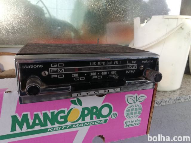 Avto radio - oldtimer