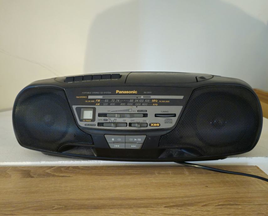 PANASONIC RX-DS11 Kasetar - CD predvajalnik - Radio