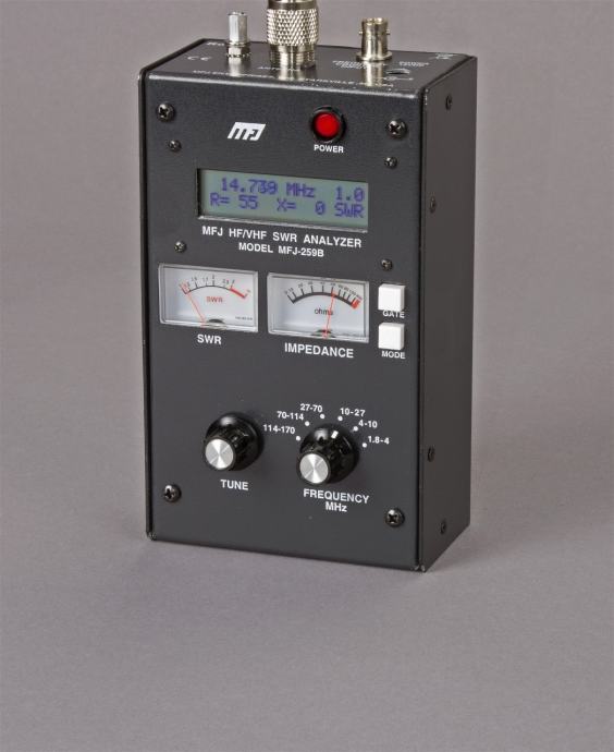 MFJ-259B　SWRアナライザー ディップメーターアダプター附属 MFJ-259B SWRアナライザー ディップメーターアダプター附属 MFJ-259B