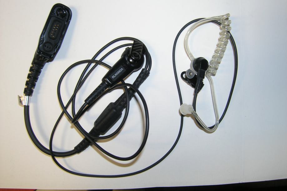 Mikrofon+slušalka za Motorola radijsko postajo