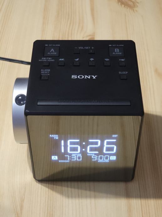 Radio ura Sony ICFC1PJ