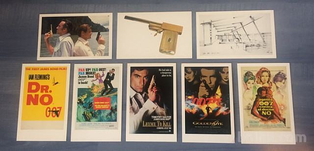 Nove James Bond 50 year anniversary razglednice