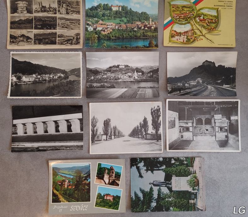 Starejše razglednice Narod naš dokaze hrani,Sevnica,Krško