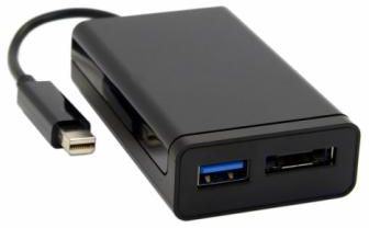 Apple Macbook Pro Thunderbolt USB 3.0 + eSata adapter