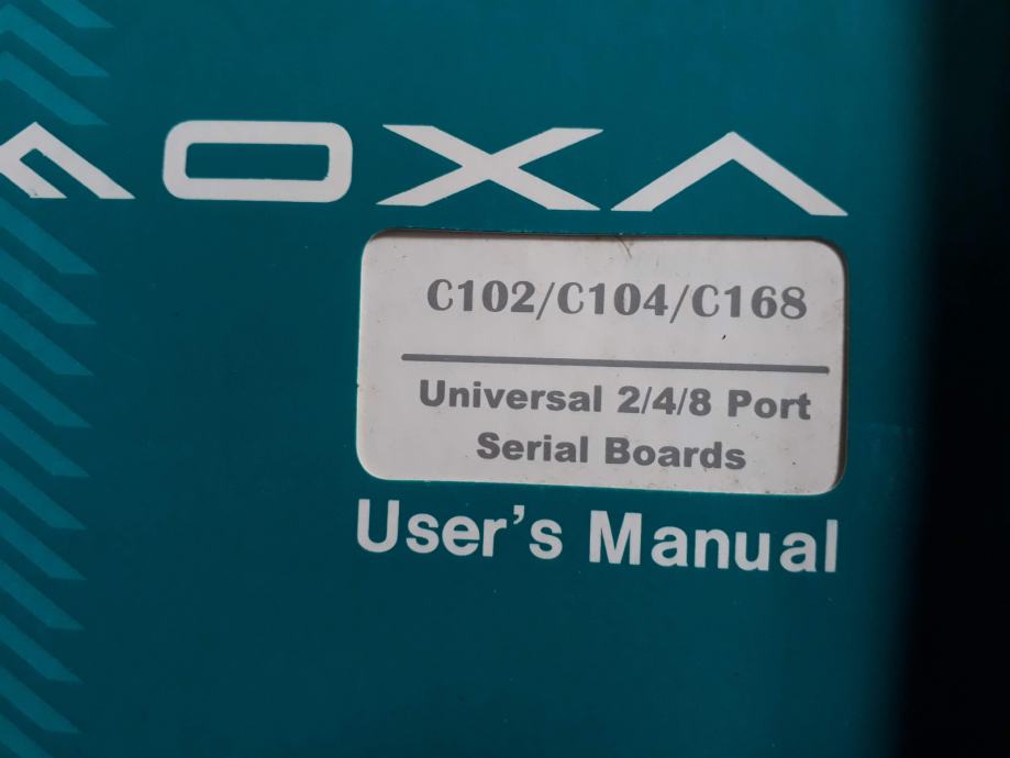 MOXA Universal 4 port Serial Port