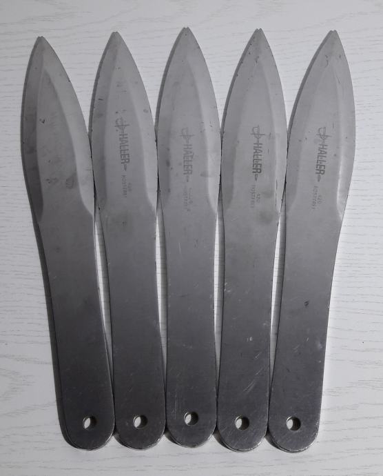 5 metalnih nožev Muela/Haller
