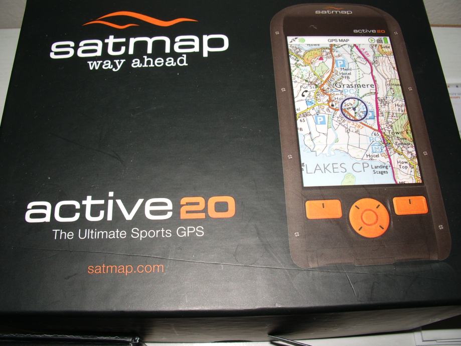 GPS Satmap Active 20, rabljen 3x z kartografijo Slovenije