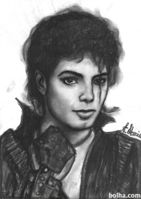 Michael Jackson - oglje (Charcoal)