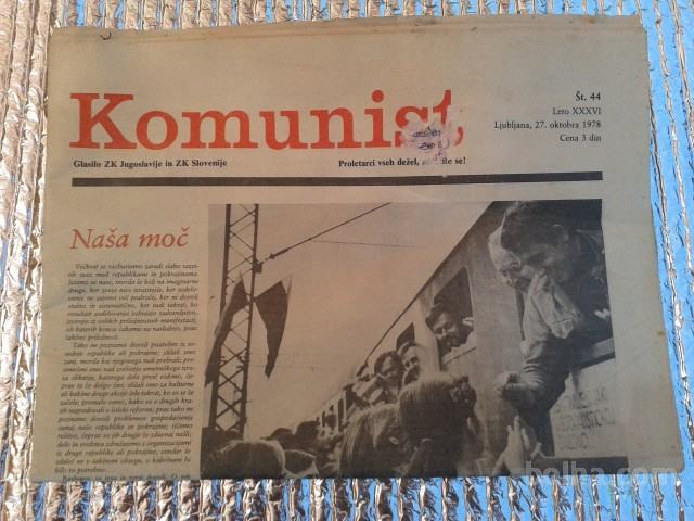 Časopis KOMUNIST 1978