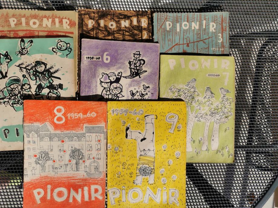 Otroška revija PIONIR 1959 - 60