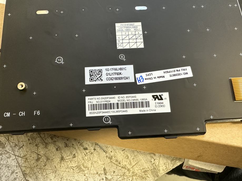 FRANÇAIS CLAVIER LENOVO Thinkpad T590 E580 L580 E590 P52 P72 Rétroéclairage Led EUR 30,00