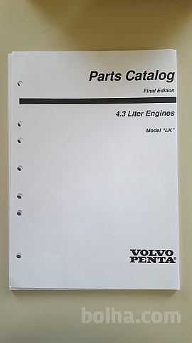 Parts katalog za VOLVO PENTA 4,3 l