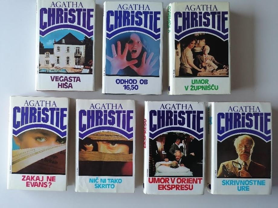 Agatha Christie Romani 7 Knjig V Kompletu