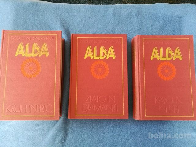 ALBA - Jacques in Francois Gall - komplet 3 knjig