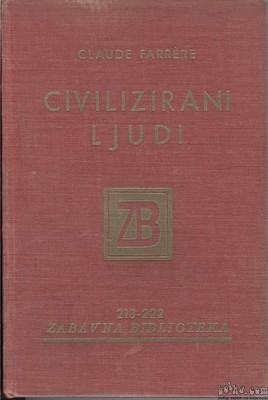 Civilizirani ljudi - Farrere, Zagreb1921, 12x19cm