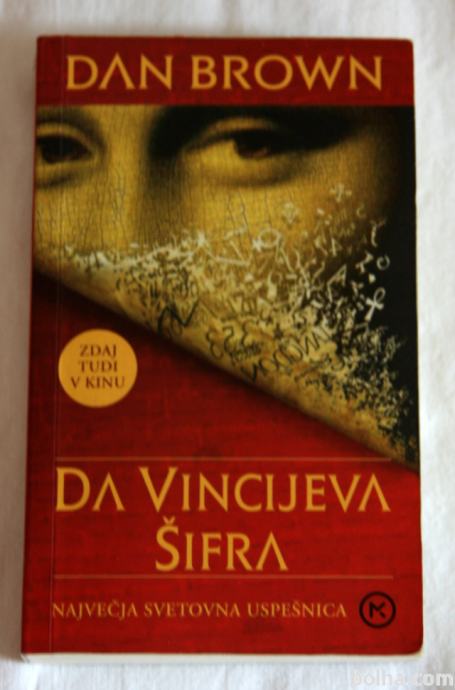 Da Vincijeva Šifra, Dan Brown, Mladinska knjiga 2006