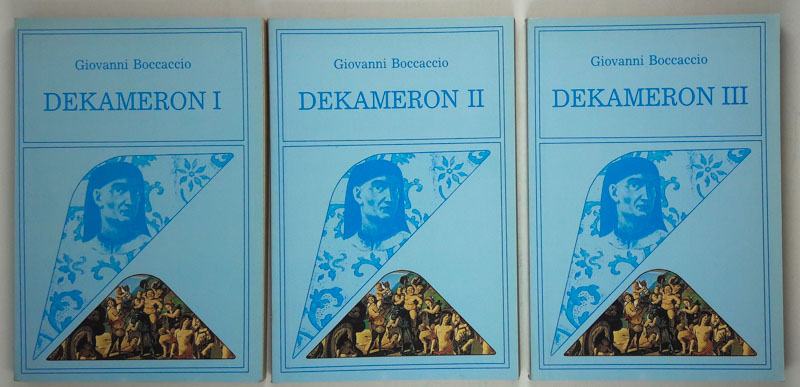 DEKAMERON, I., II., & III. del, Giovanni Boccaccio