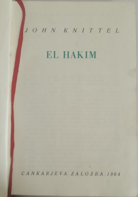 EL HAKIM - KNITTEL