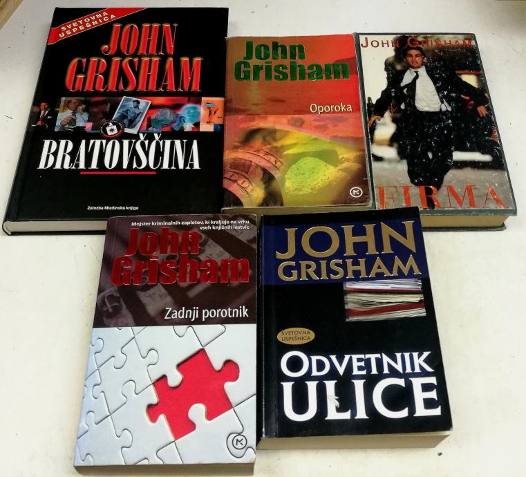 ODVETNIK ULICE, OPOROKA, ... – John Grisham (kriminalka, triler)