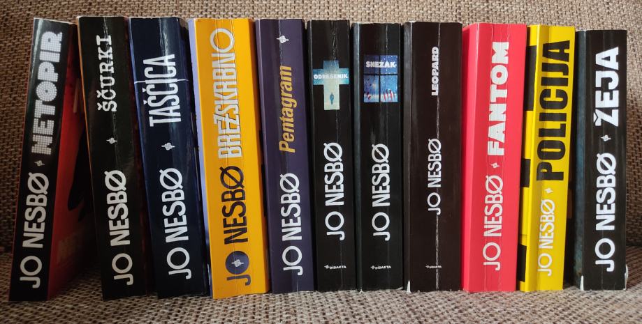 Jo Nesbo, zbirka Harry Hole (11 delov)