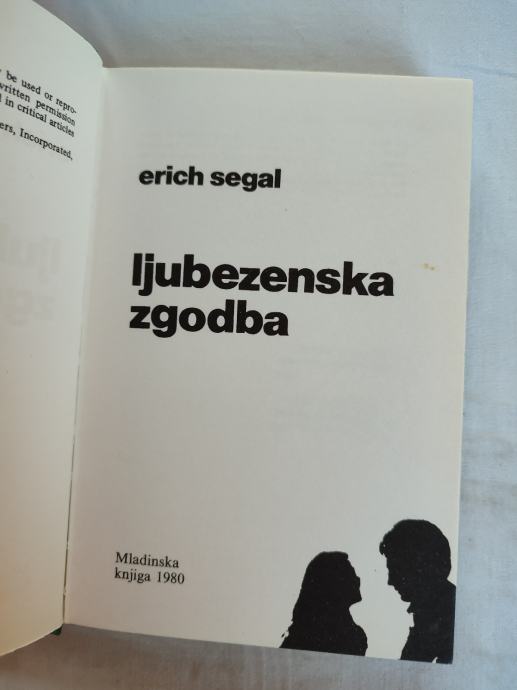 Ljubezenska zgodba- Erich Segal
