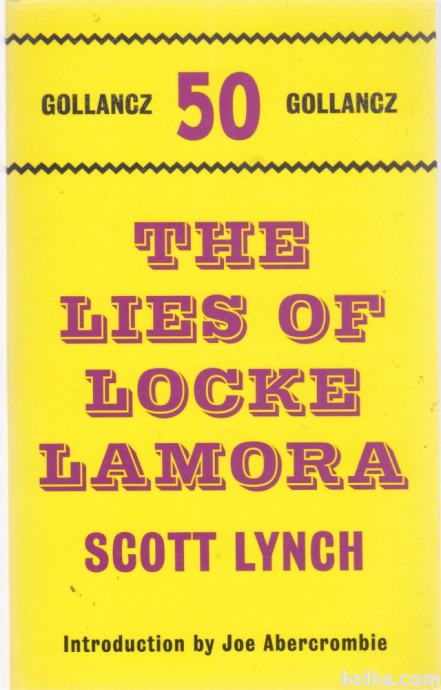 The Lies of Locke Lamorra - Scott Lynch