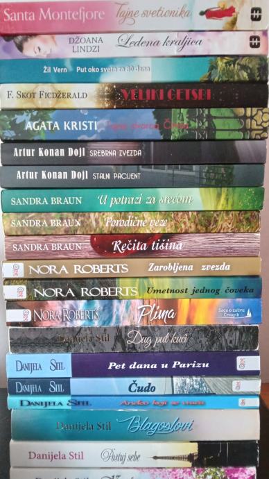 Večni klasiki - romani v srbskem jeziku