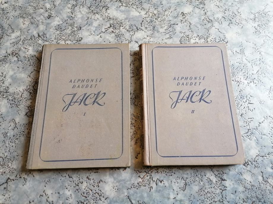 Alphonse Daudet JACK 1.in 2.knjiga 1950