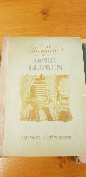 H. B. Stendhal: LUCIJAN LEUWEN; leto 1947, trda vezava, 482 strani